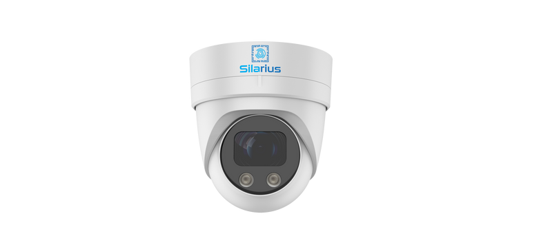 Silarius SIL-HD4MPNC6 High Dome 4MP IP67 Night Color, 2-way Audio - 6mm lens (NDAA Compliant)