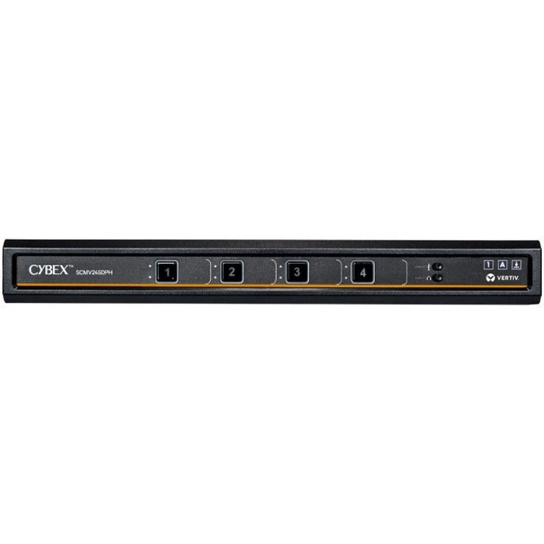 Vertiv  SCMV285DPH-400 Cybex Secure MultiViewer KVM Switch 8 port | NIAP Approved | Dual AC