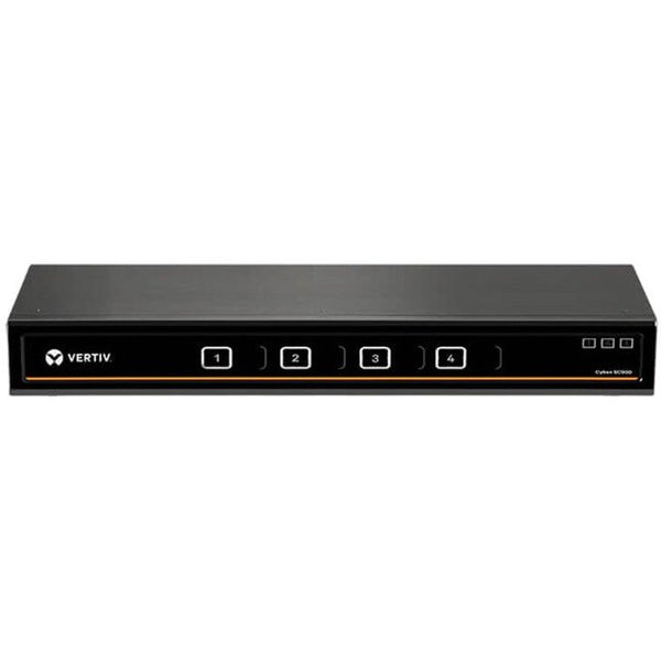 Vertiv SC945DPH-400 Cybex SC900 Secure KVM | 4 Port Universal DP/H Dual Display | CAC PP4.0