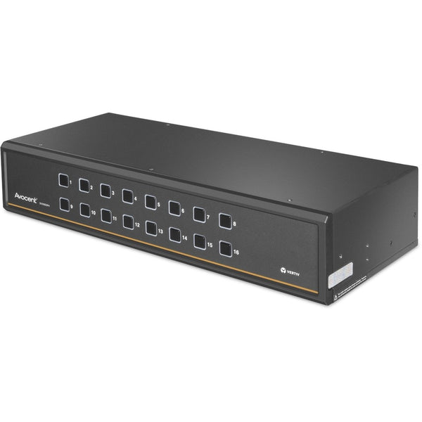 Vertiv SV2160DPH-400 Avocent SwitchView Desktop KVM | 16 Port | Single Head | Universal Connector | TAA Compliant