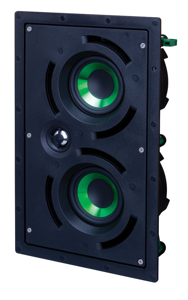 BEALE STREET IWLCR4-MB DUAL 4″ LCR 2-WAY IN-WALL SPEAKER