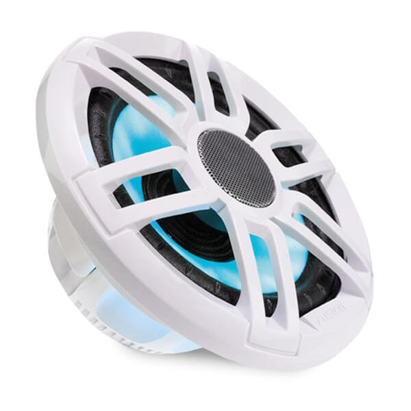 Fusion® 010-02197-20 XS Series 7.7" 240-Watt Sports Marine Speakers (Pair) with RGB LED Lighting