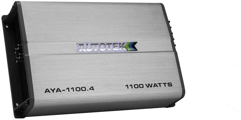 IN STOCK! Autotek AYA-1100.4 Alloy Series 1,100-Watt 4-Channel Class AB Amp