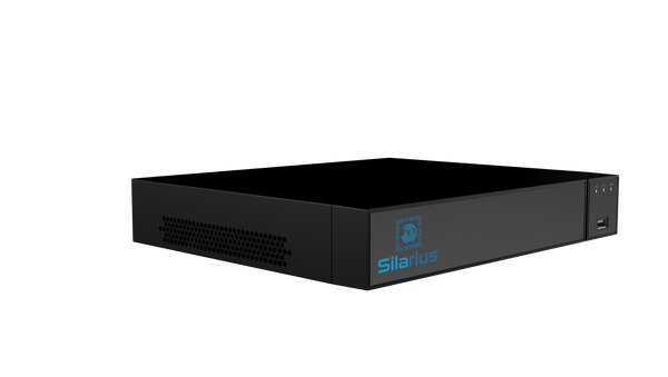 Silarius Pro Series SIL-NVRAI162 36-Channels 4K AI NVR Gigabit 12MP Face Recognition, Face comparison, NVR, 2TB HDD