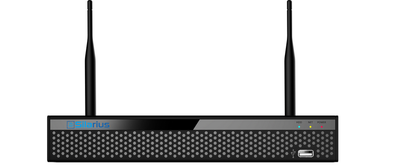 Silarius Pro Series SIL-NVR8CHWIFI 9CH 4K NVR Gigabit, NVR, NO HDD (NDAA Compliant)