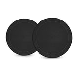 Fusion® 010-02300-01 FM Series 7.7" 200-Watt Round Black Flush Mount Marine Speakers (Pair)