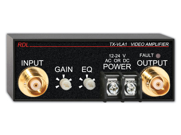 RDL TX-VLA1 VIDEO LINE AMPLIFIER - ADJUSTABLE GAIN AND EQ