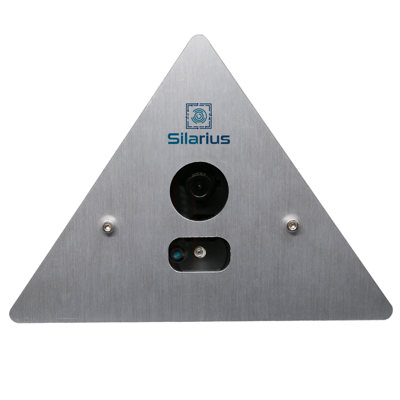 Silarius SIL-ELEVATOR2MP 2MP HD Corner/Elevator Security IP POE Camera CMOS - 2.8mm lens (NDAA Compliant)