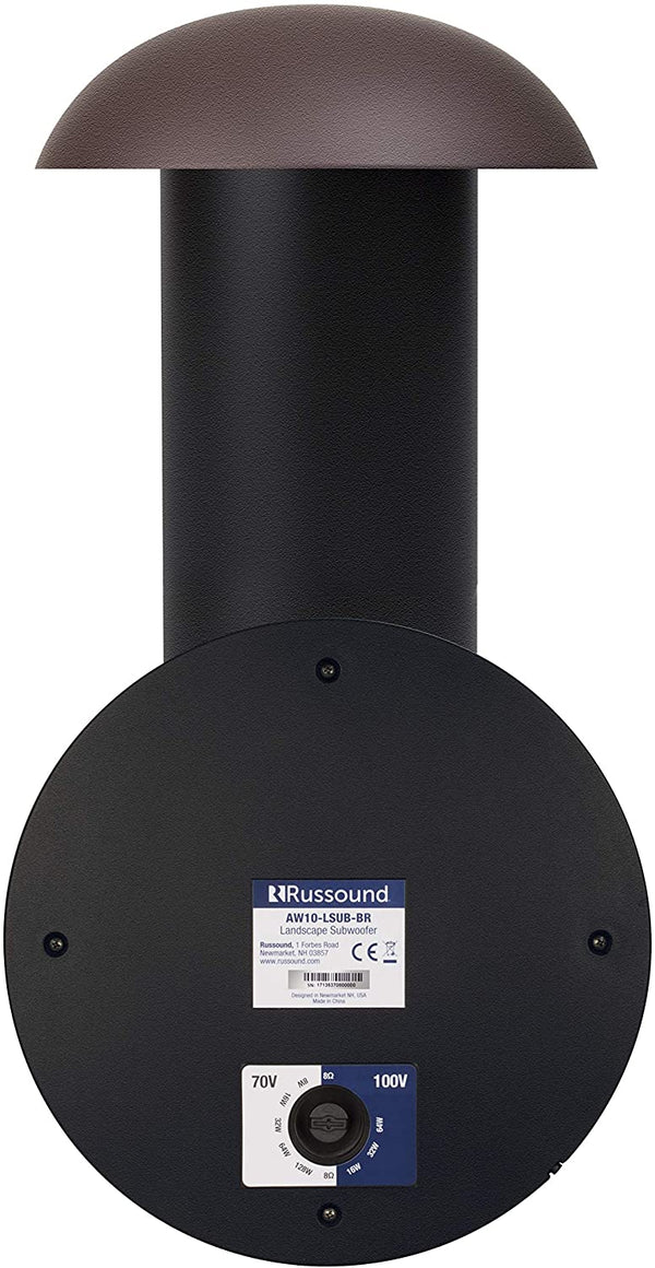 Russound 3165-537097 AW10-LSUB-BR Landscape outdoor below-ground Subwoofer