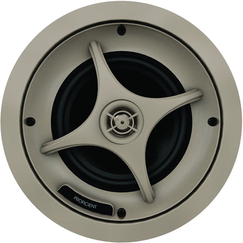 Proficient Audio C635 Protege Ceiling Speakers with 6.5" Aluminum Woofers and 1" Titanium Tweeters, Pair