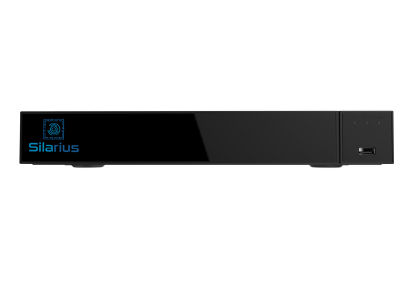 Silarius Pro Series SIL-NVRAI166 36-Channels 4K AI NVR Gigabit 12MP Face Recognition, Face comparison, NVR, 6TB HDD