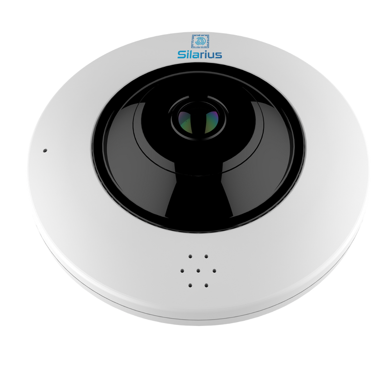 Silarius Pro Series SIL-F12MP 12MP Fisheye Camera 360 Degrees (NDAA Compliant)