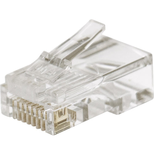 W Box Technologies 0E-CAT6RJ45J CAT 5E Pass-Through RJ45 CONNECTORS, 100pack