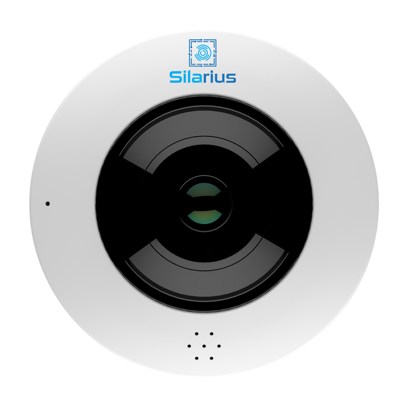 Silarius Pro Series SIL-F12MP 12MP Fisheye Camera 360 Degrees (NDAA Compliant)