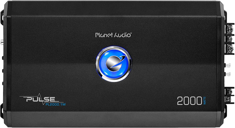 Planet Audio PL2000.1M Pulse Series Monoblock Class AB Amp (2,000 Watts max)