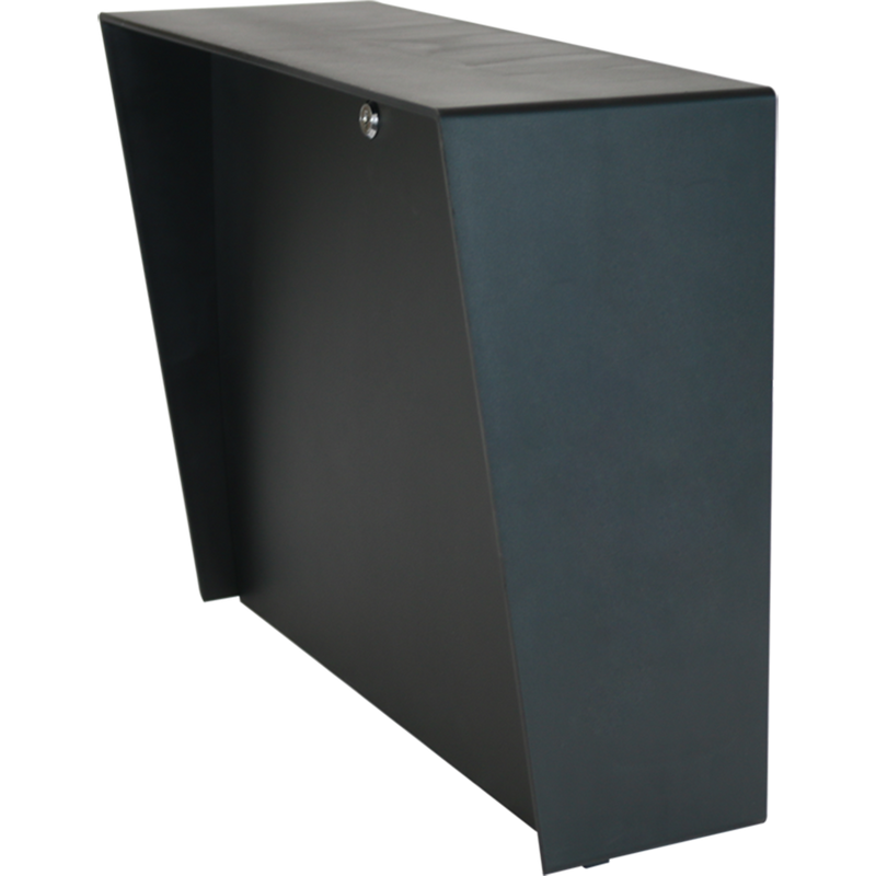 PEDESTAL PRO LANDO-PC-20×16-E-BLK POLYCARBONATE HOUSING