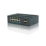 Silarius SIL-SW8POE1G Gigabit Industrial 8 Port POE Switch Gigabit 2 Fiber Port