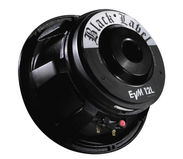 Electro-Voice EVM12L8OhmBLLABEL Black Label Zakk Wylde 12" Signature Guitar Speaker, 8 Ohms F.01U.273.861