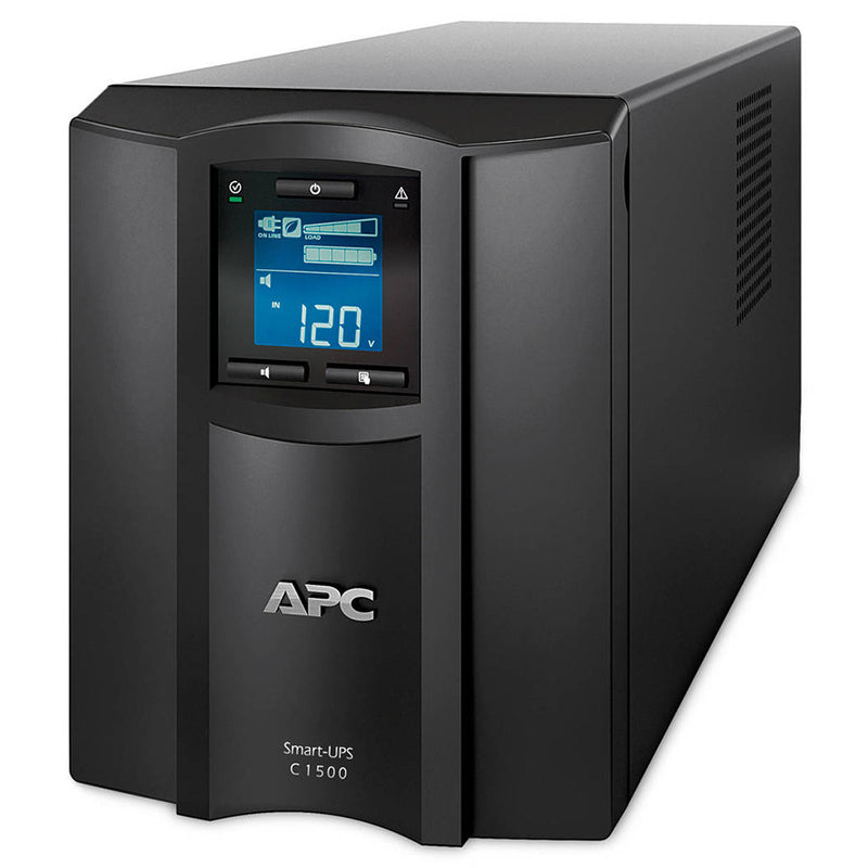 APC SMC1500C Smart-UPS 120V 1500VA LCD Backup Battery & Surge Protector with SmartConnect