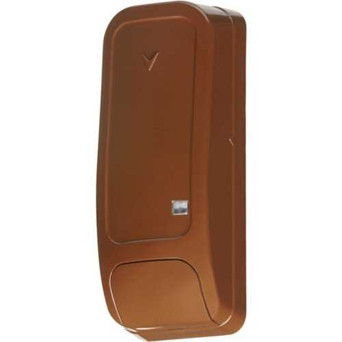 DSC PG9945 PowerG Wireless Door and Window Contact with Auxiliary Input, Brown