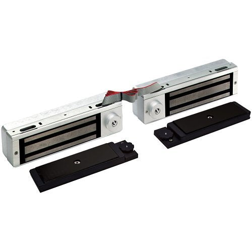 DynaLock 3121C2 Double Delay Egress Lock Tandem Unit to Accommodate Center Mullion, Satin Aluminum