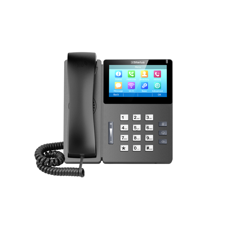 Silarius SILETIPP10SPWB Elite Touch Screen IP Phone