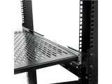 StarTech UNISLDSHF19 2U Sliding Vented Rack Mount Shelf