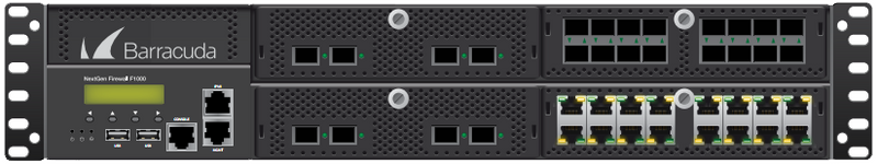 Barracuda Firewall F1000 (16 copper 16 SFP 1G and 8 SFP+ 10G port- BNGF1000A.CFEQ