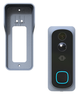 Silarius SIL-DOORBELL2MPBSDB 2MP, WiFi Battery Powered Smart Doorbell Camera + Chime (Outdoor IP65), Cloudedge app , includes 32GB MicroSD card