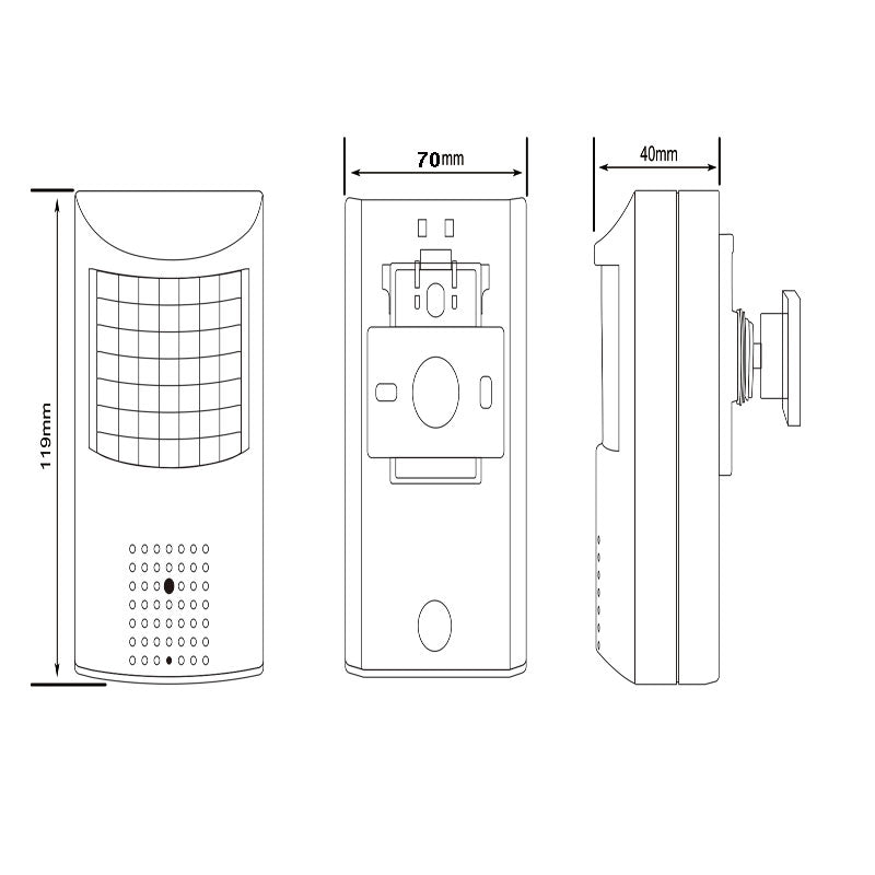 Silarius SIL-PIRSPY5MP 5MP PIR style Spy Camera