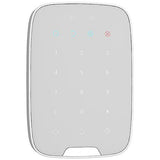 AJAX 42816.83.WH3 Wireless Touch Keypad Supporting Encrypted Contactless Cards and Key Fobs, White