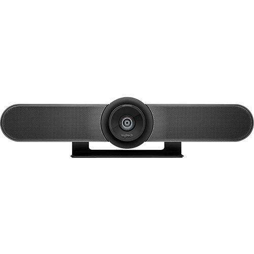 Logitech 960-001201 MeetUp All-In-One 4K ConferenceCam with Ultra-Wide Lens for Small Rooms Plus Expansion Mics