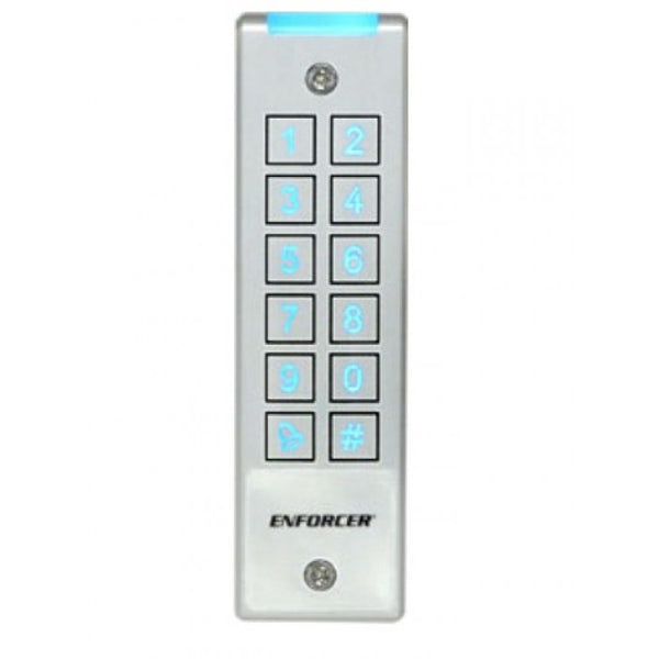 SECO-LARM SK-2323-SPAQ Enforcer Mullion-Style Piezoelectric Outdoor Digital Access Keypad