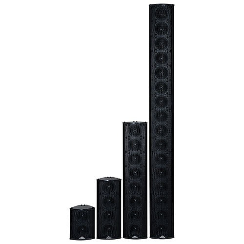 System Sensor 90243A-803-01-L HyperSpike LineWave 8-Speaker Array, UL1480, 80W, Black