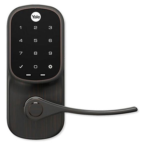 Yale YRL226-ZW2-0BP Plus Assure Lever Touchscreen Keypad Lever Lock with Z-Wave Plus, Oil Rubbed Bronze